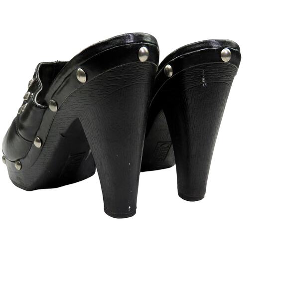 Y2k Chaps Chunky Clogs with Studded Detail Size 9.5 - Picture 6 of 10